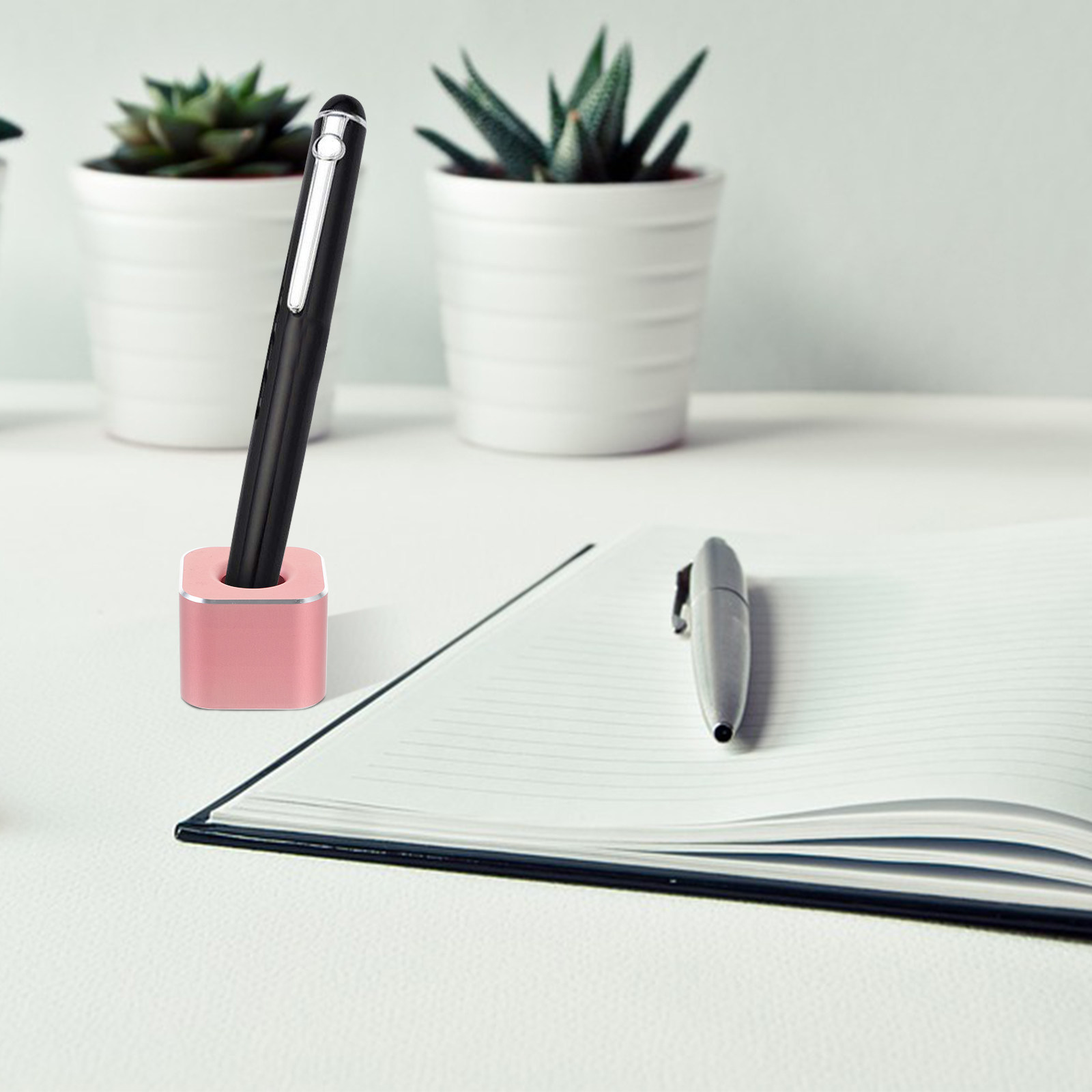 Pen Rest Single - Premium Aluminum Alloy Single Hole Pen