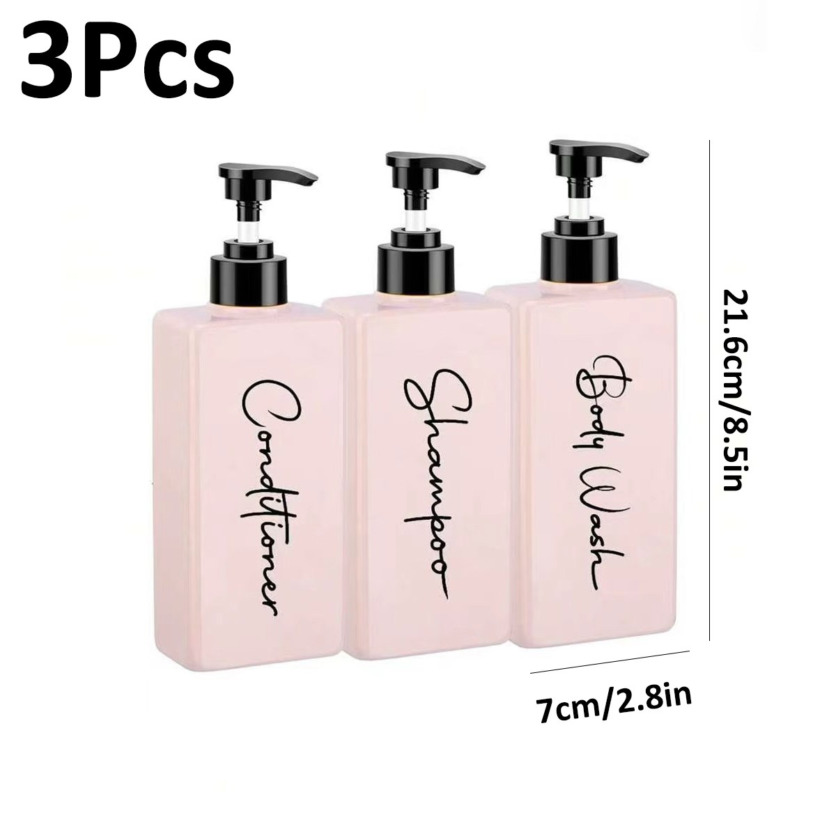 3-Pack 400ml Soap Dispenser wi - مراجعة Gel Refill Pack وسعره