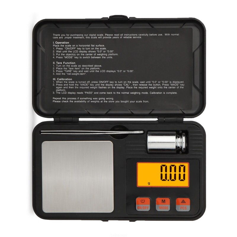 Digital Mini Scale 200g/0.01g  - مراجعة Tape Dispenser Weighted وسعره