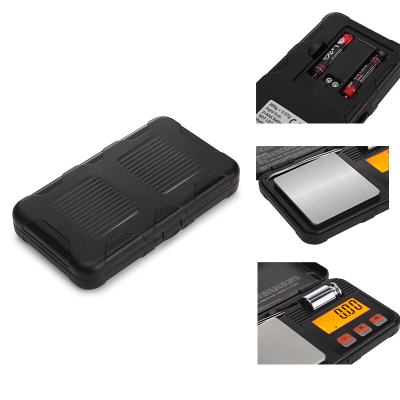 Digital Mini Scale 200g/0.01g  - مراجعة Tape Dispenser Weighted وسعره