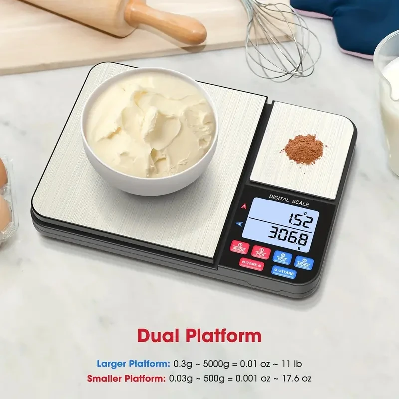 1pc Digital Kitchen Scale for  - مراجعة Tape Dispenser Weighted وسعره