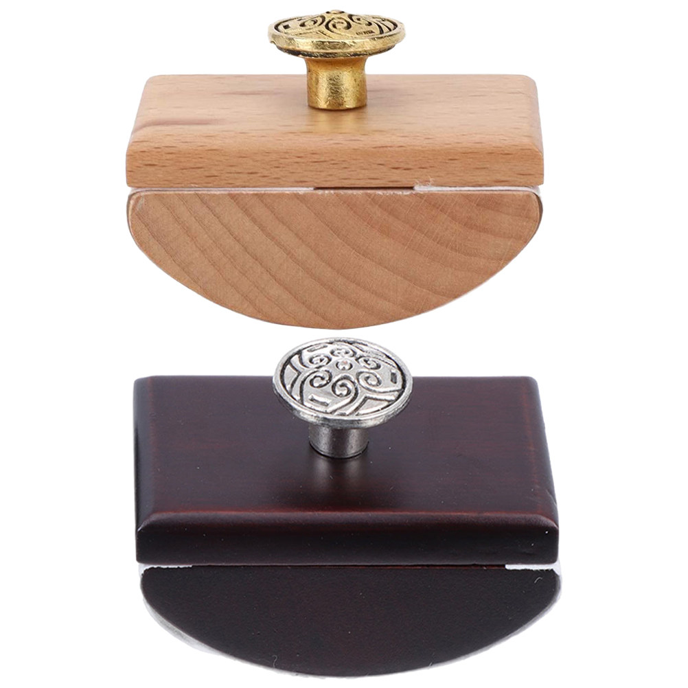 2Pcs Wood Rocker Blotter Porta - مراجعة Ink Blotter Paper وسعره