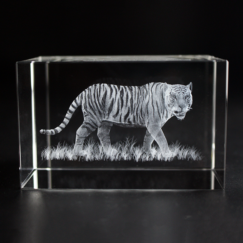 K9 Crystal Tiger Model Statue  - مراجعة Paper Weight Crystal وسعره