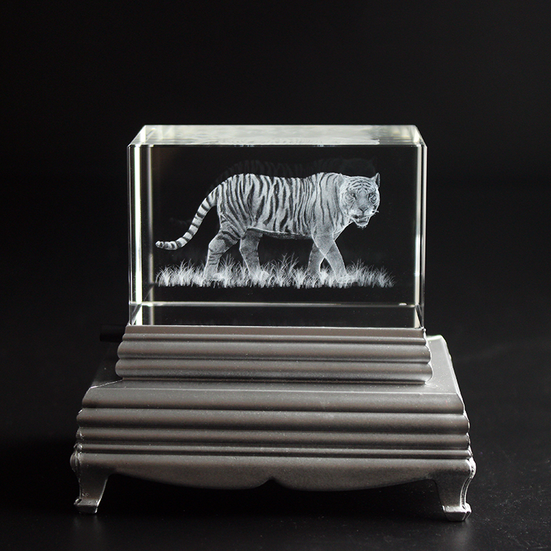 K9 Crystal Tiger Model Statue  - مراجعة Paper Weight Crystal وسعره