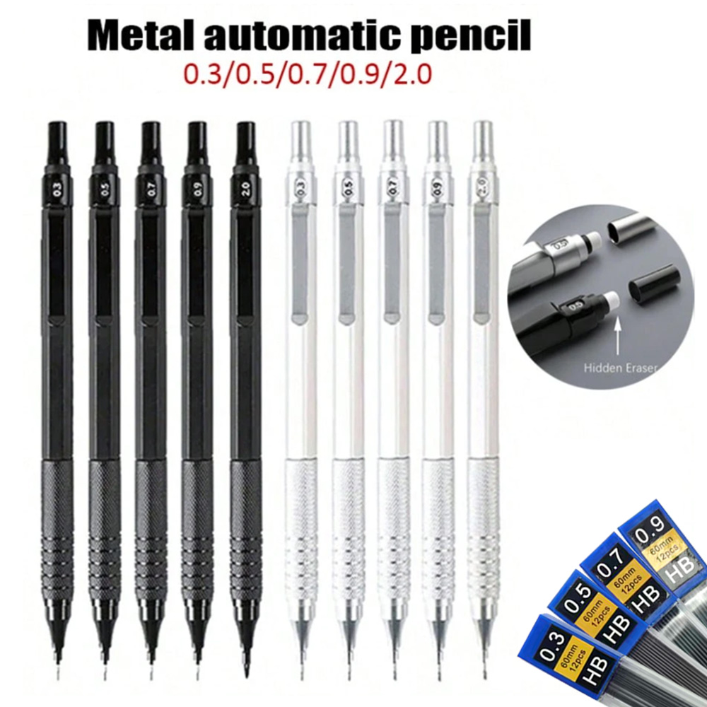 All-Metal Low-Center Mechanica - مراجعة Mechanical Pencil 0.3 وسعره