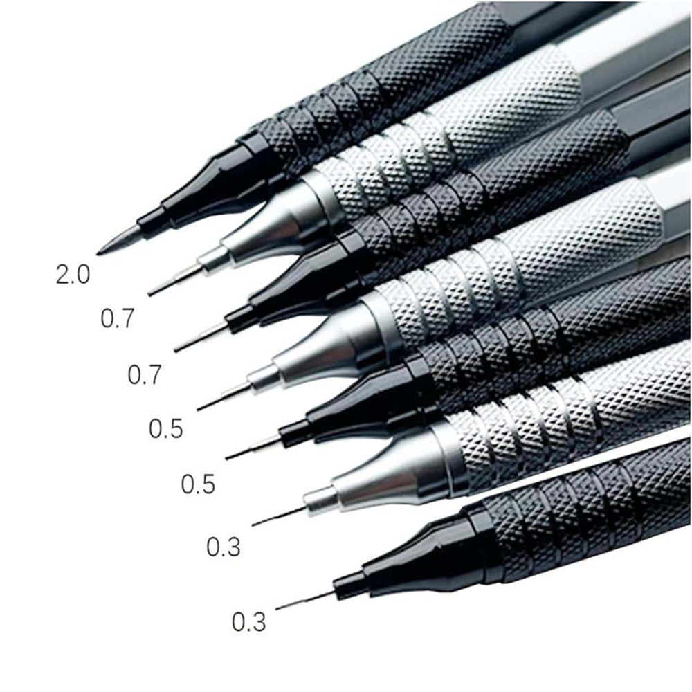 All-Metal Low-Center Mechanica - مراجعة Mechanical Pencil 0.3 وسعره