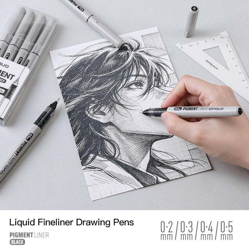 LANGUO 0.2/0.3/0.4/0.5 mm Micr - مراجعة Correction Pen Fine وسعره
