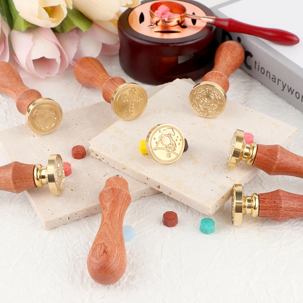 Wax Seal Stamp Set 1 Removable - مراجعة Wax Seal Stamp Set وسعره