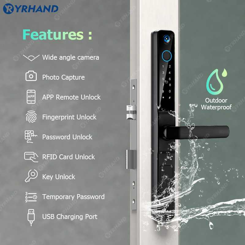 YRHAND IP66 Keyless Cat's Eye  - مراجعة Letter Opener Brass وسعره