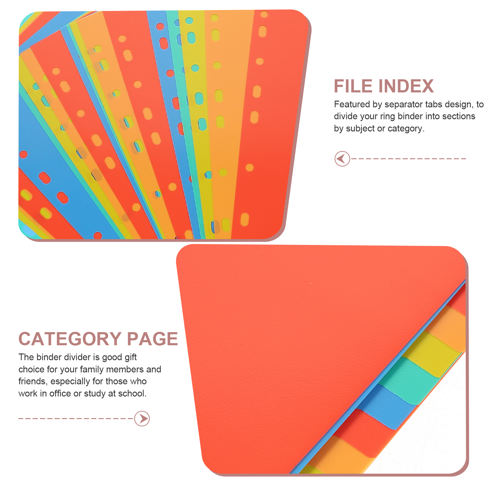 A4 Index Pages Plastic Binder  - مراجعة Tab Divider A4 وسعره