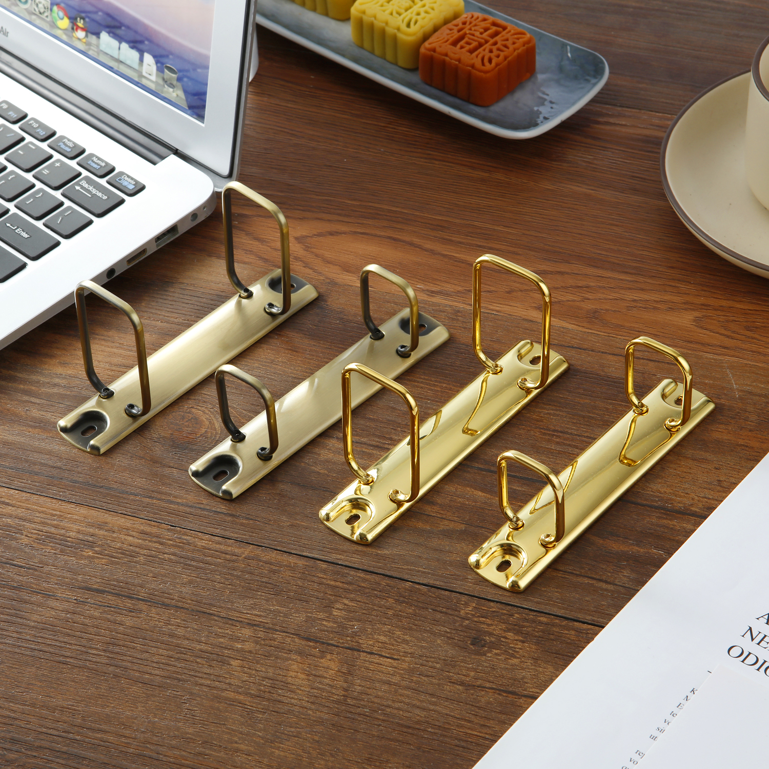 A4/A7 Ring Binder Clips Metal  - مراجعة Binder A4 Lever وسعره