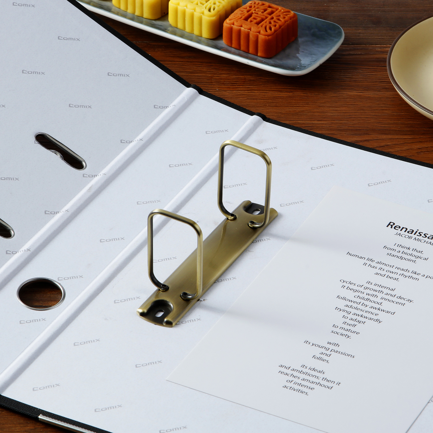 A4/A7 Ring Binder Clips Metal  - مراجعة Binder A4 Lever وسعره
