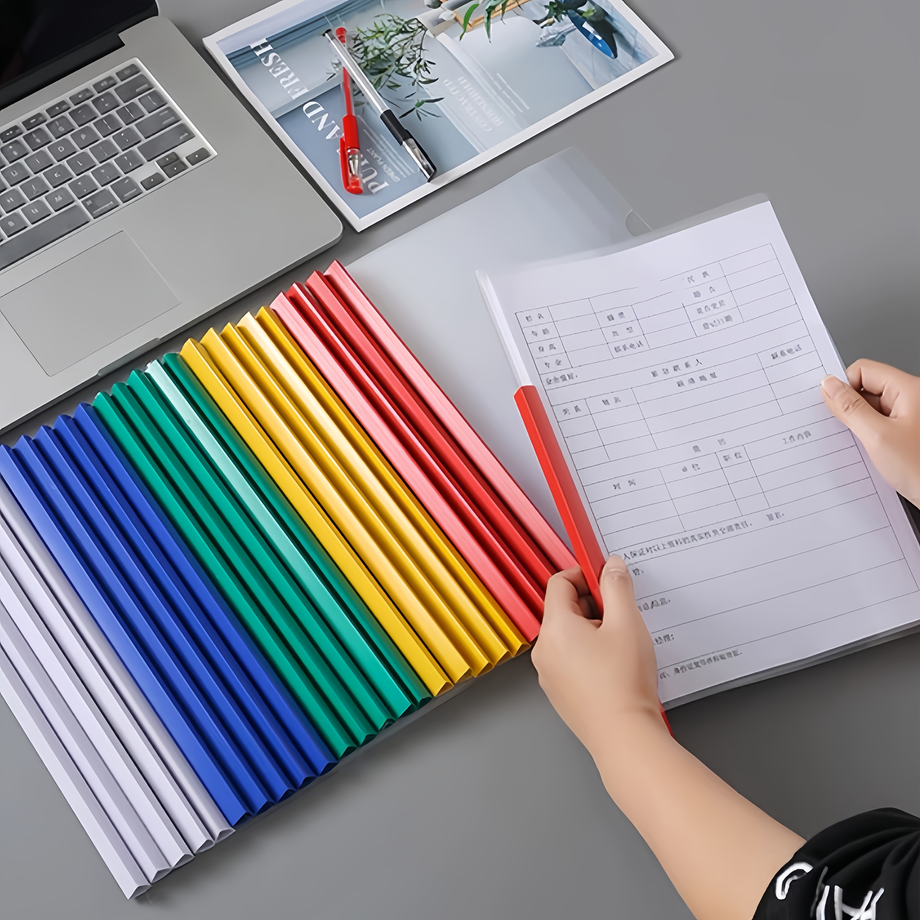 20pcs , Folders, Lever Clips,  - مراجعة Binder A4 Lever وسعره