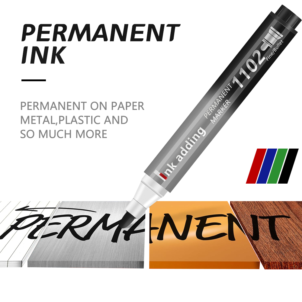 4/6/12 pcs/Set Permanent Marke - مراجعة Correction Pen Fine وسعره