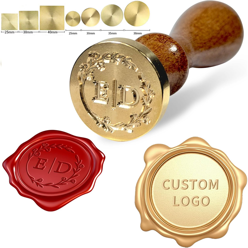 Custom Wax Seal Stamp, Persona - مراجعة Wax Seal Stamp Set وسعره