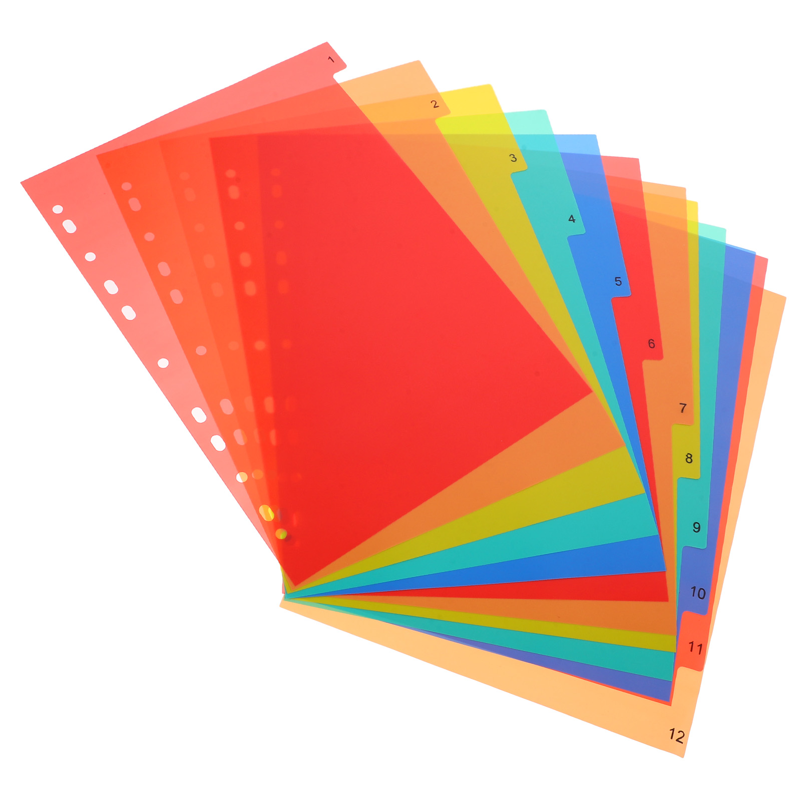 A4 Separated Loose Leaf Page D - مراجعة Tab Divider A4 وسعره