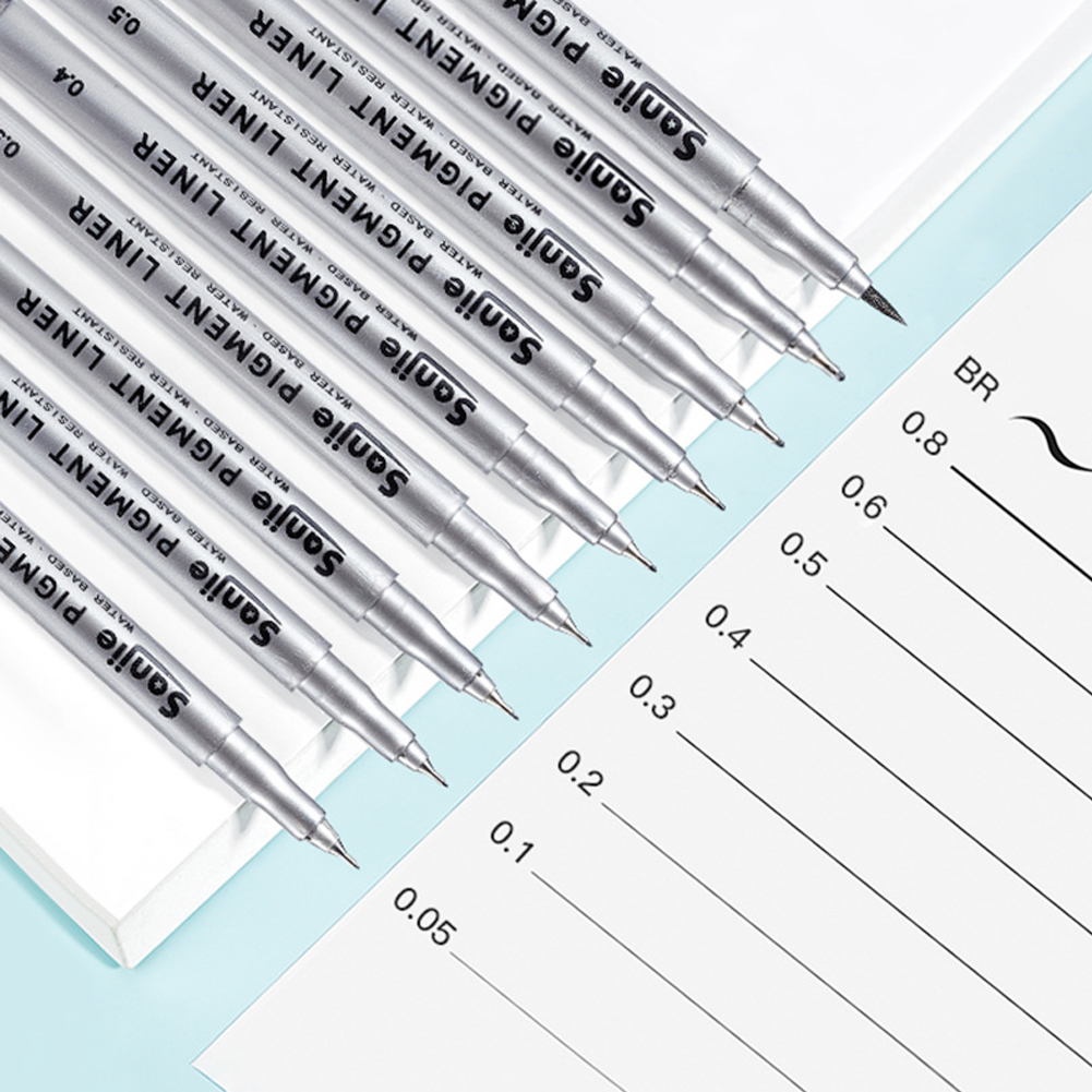 9-Piece Fine Line Waterproof I - مراجعة Correction Pen Fine وسعره