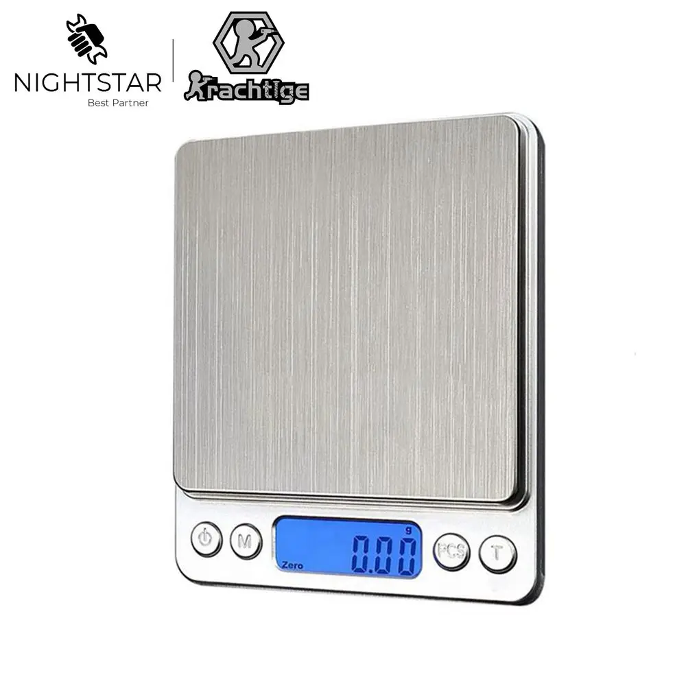 3000g X 0.1g Digital Gram Scal - مراجعة Tape Dispenser Weighted وسعره