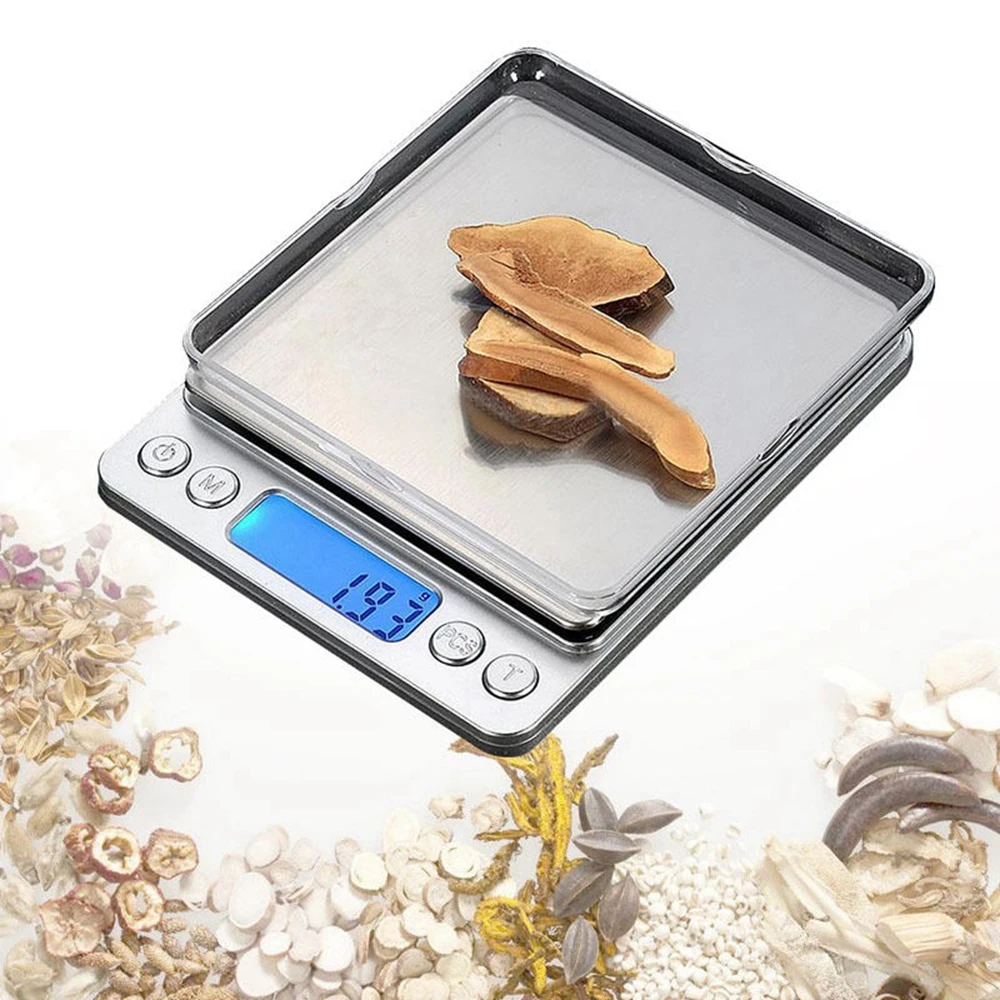 3000g X 0.1g Digital Gram Scal - مراجعة Tape Dispenser Weighted وسعره