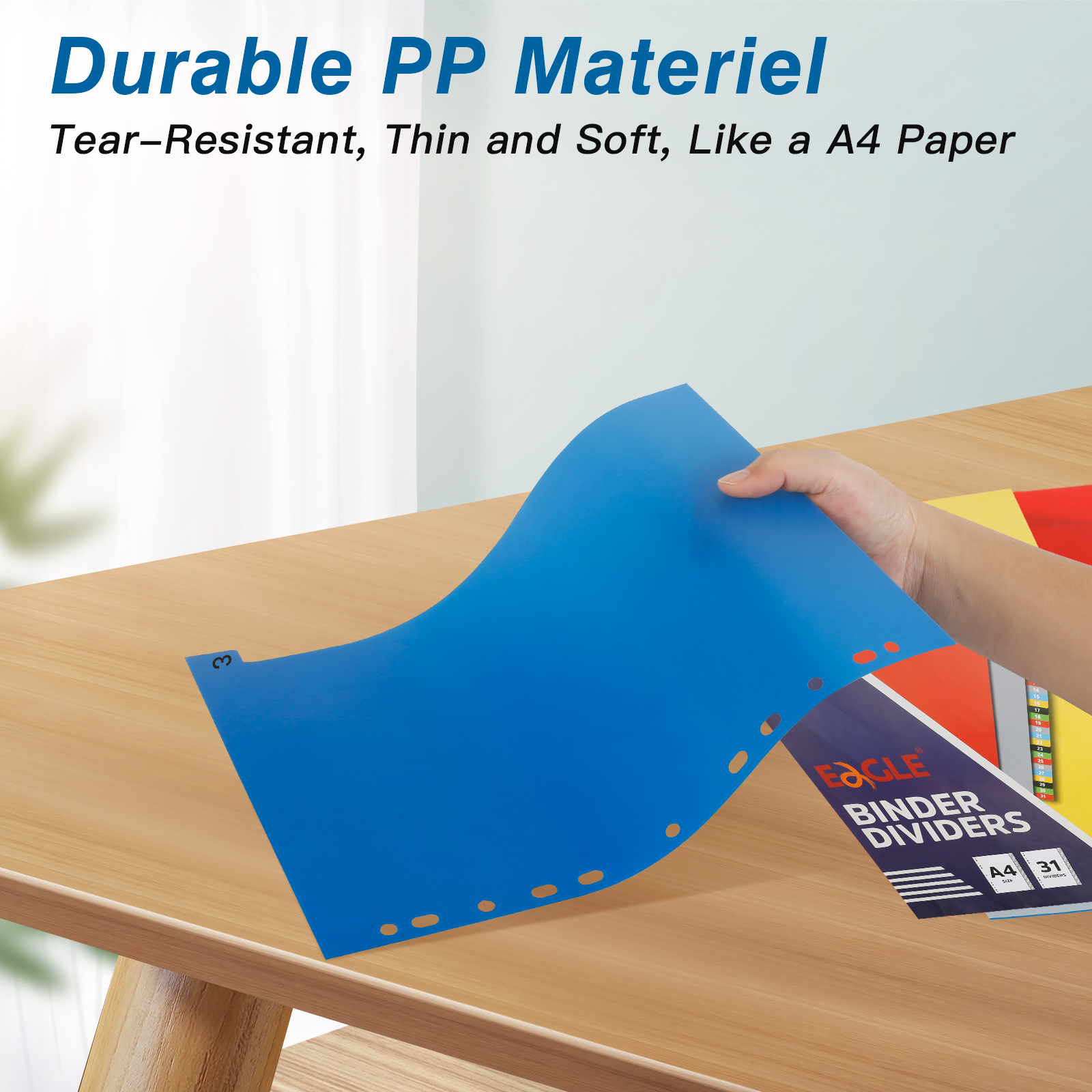 EAGLE A4 Binder Index Divider  - مراجعة Binder A4 Lever وسعره