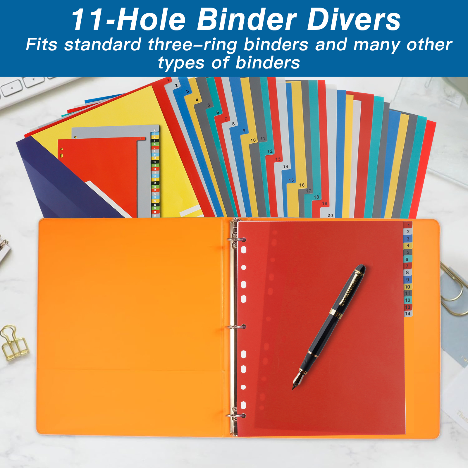 EAGLE A4 Binder Index Divider  - مراجعة Binder A4 Lever وسعره