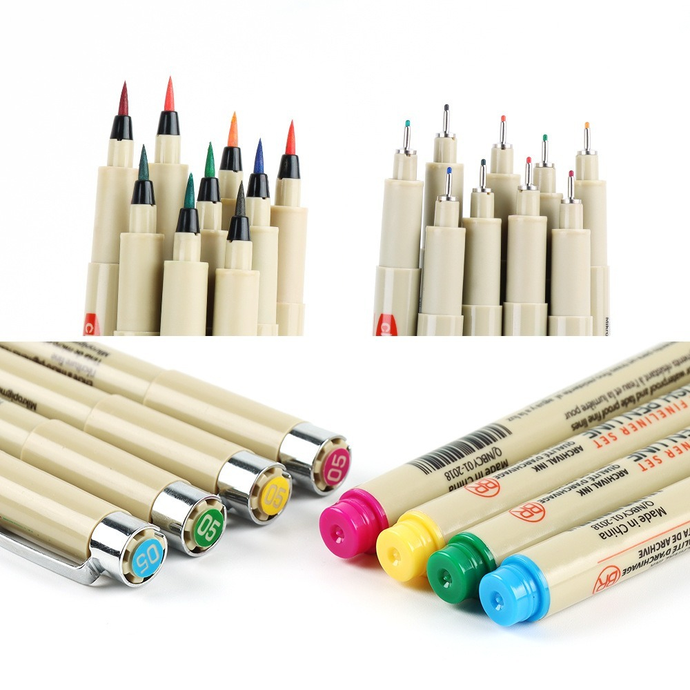 Precision Micro-Line Pens, Set - مراجعة Archive Box Set وسعره