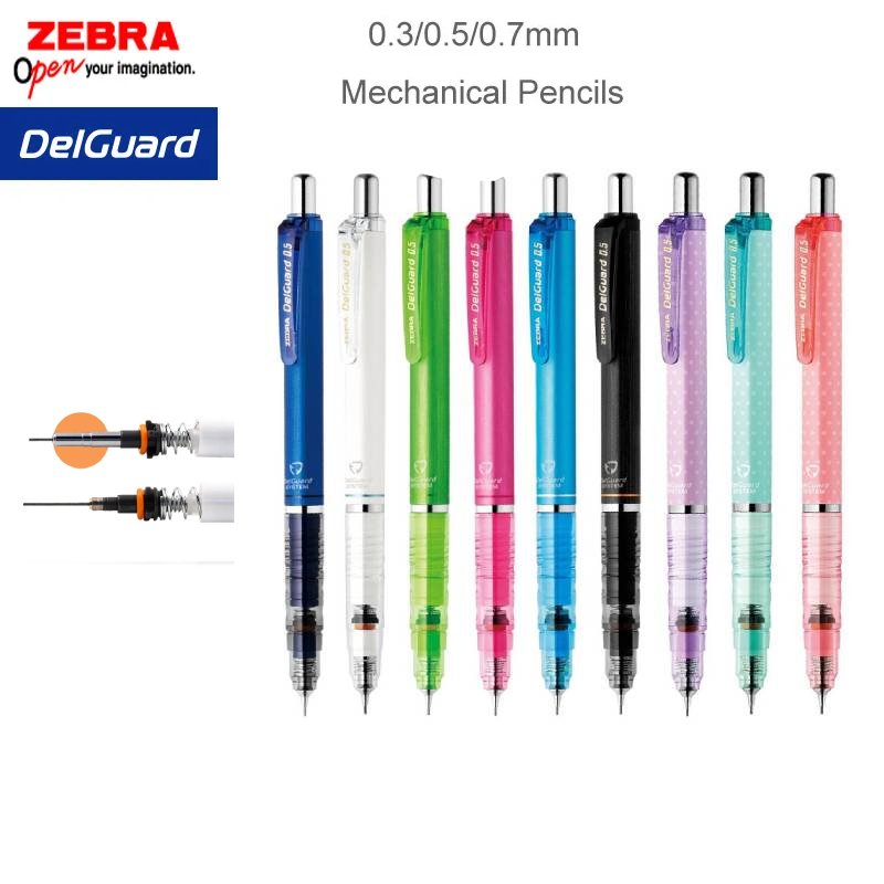 ZEBRA DelGuard Mechanical Penc - مراجعة Mechanical Pencil 0.3 وسعره