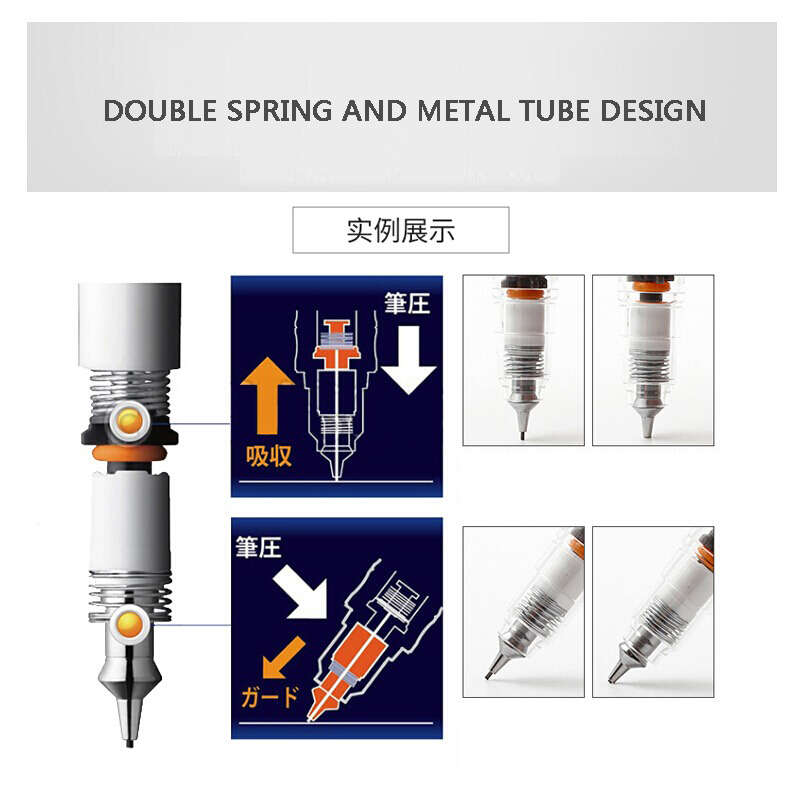 ZEBRA DelGuard Mechanical Penc - مراجعة Mechanical Pencil 0.3 وسعره