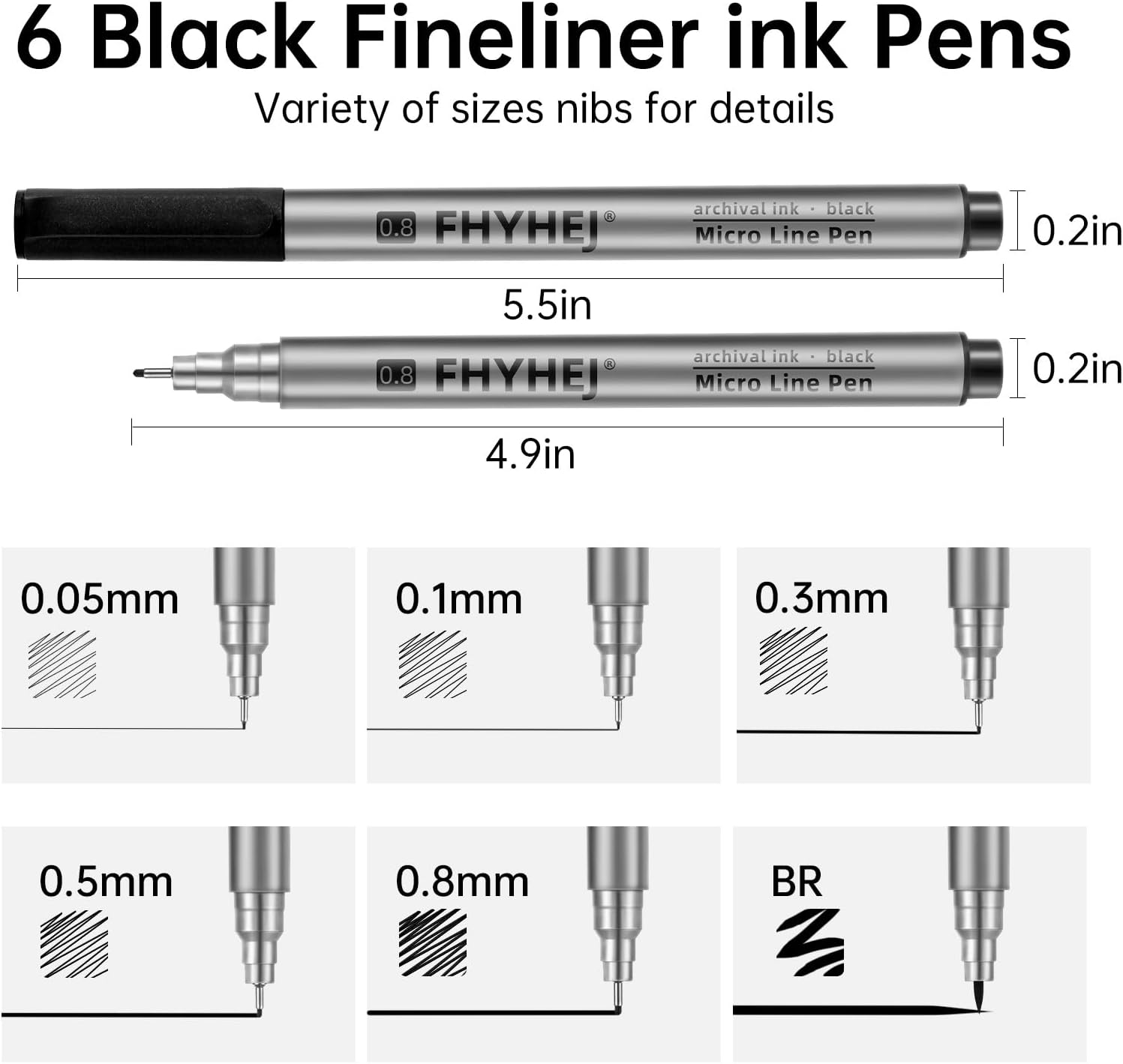 Micro Fineliner Drawing Art Pe - مراجعة Archive Box Set وسعره