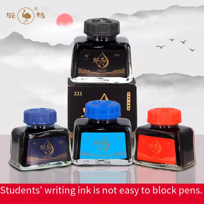 Ostrich 2-Series Fountain Pen  - مراجعة Fountain Pen Bottled Ink وسعره