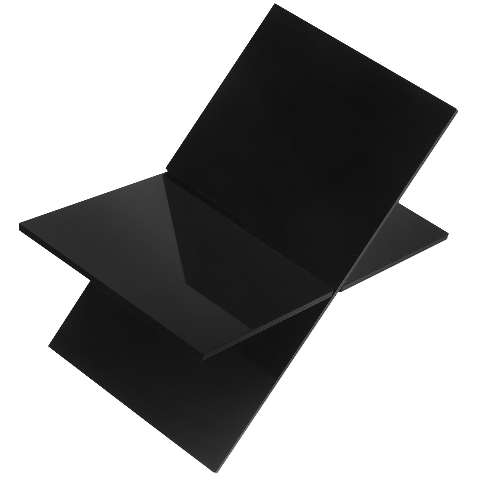 1Set Acrylic Book Holder Stand - مراجعة Magazine Holder Rack وسعره