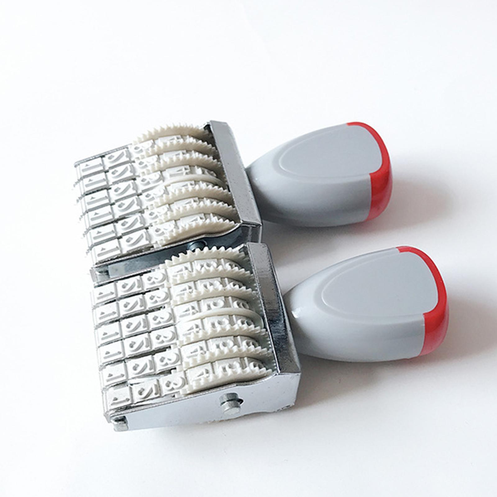 Rubber 6 digits Roller Stamp N - مراجعة Rubber Date Stamp وسعره