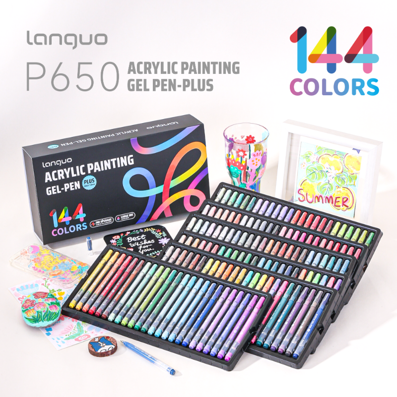 Languo 3D Stereo Diary Pen - 5 - مراجعة Correction Pen Fine وسعره