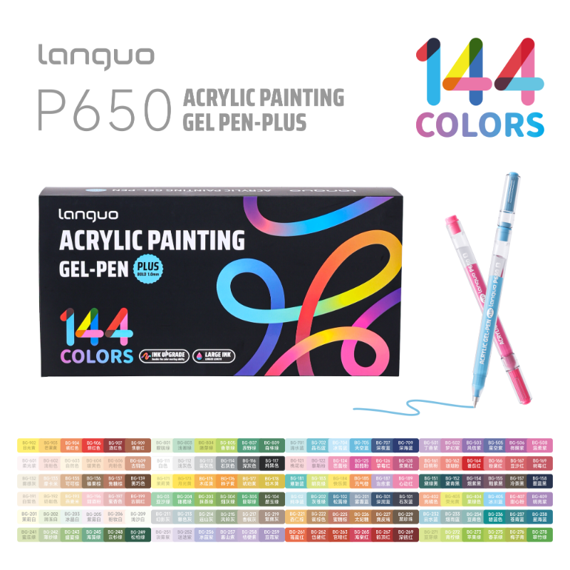 Languo 3D Stereo Diary Pen - 5 - مراجعة Correction Pen Fine وسعره