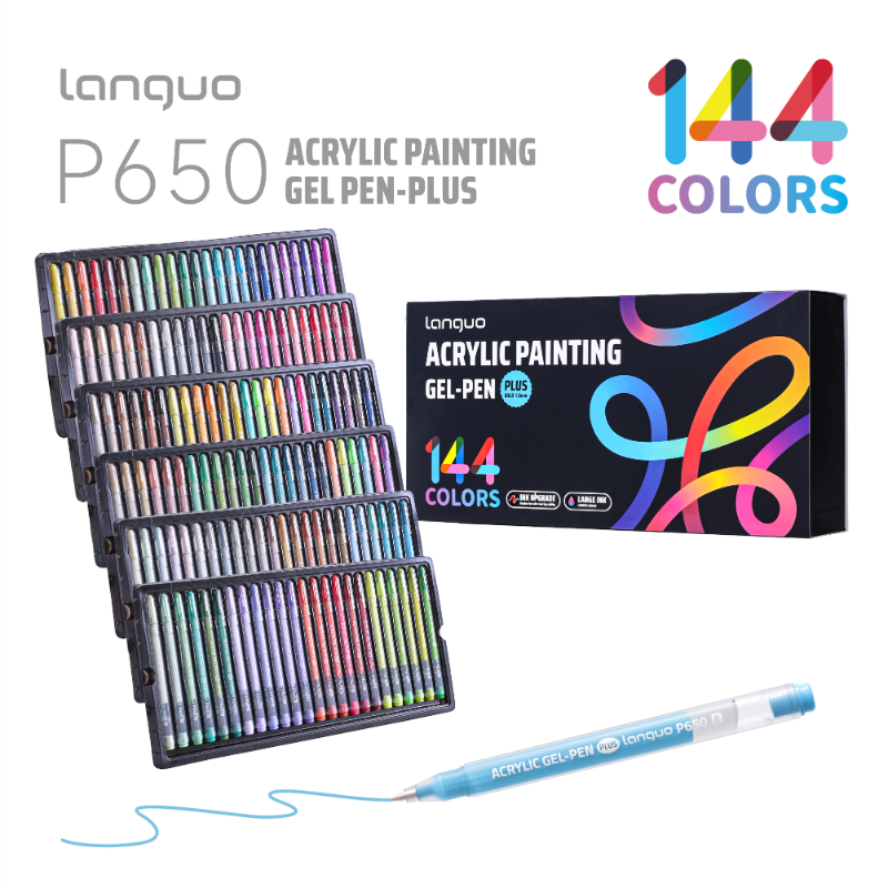 Languo 3D Stereo Diary Pen - 5 - مراجعة Correction Pen Fine وسعره