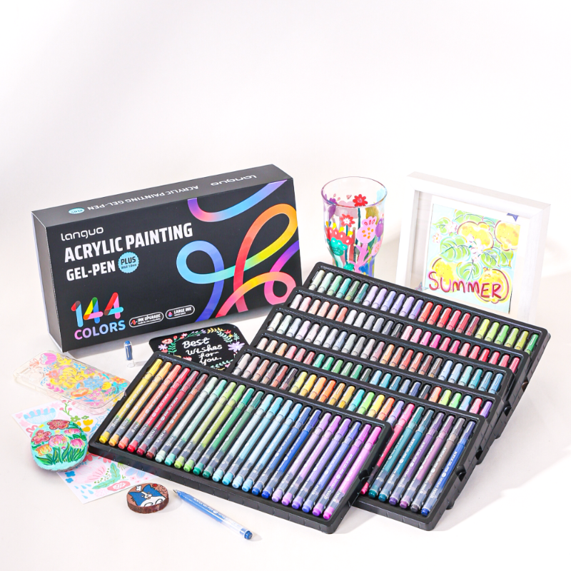 Languo 3D Stereo Diary Pen - 5 - مراجعة Correction Pen Fine وسعره