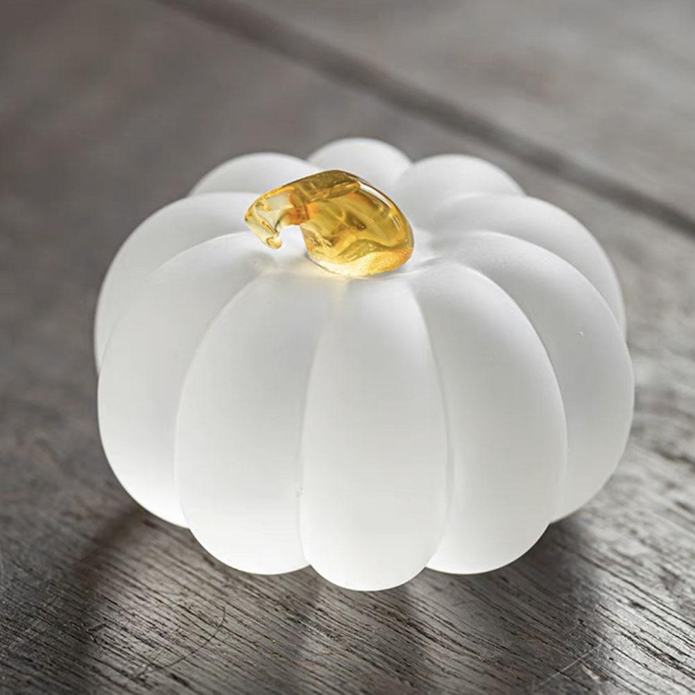 Pumpkin Shape Crystal Glass Pa - مراجعة Paper Weight Crystal وسعره