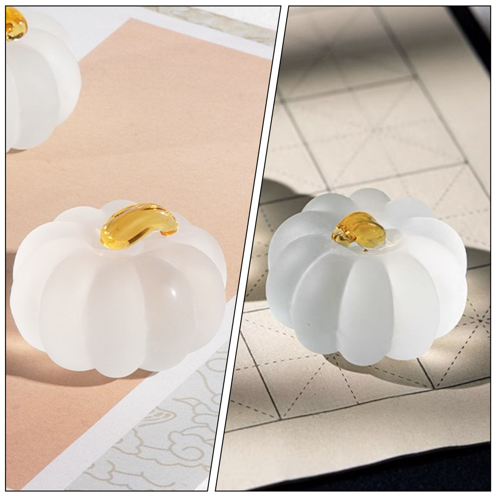 Pumpkin Shape Crystal Glass Pa - مراجعة Paper Weight Crystal وسعره