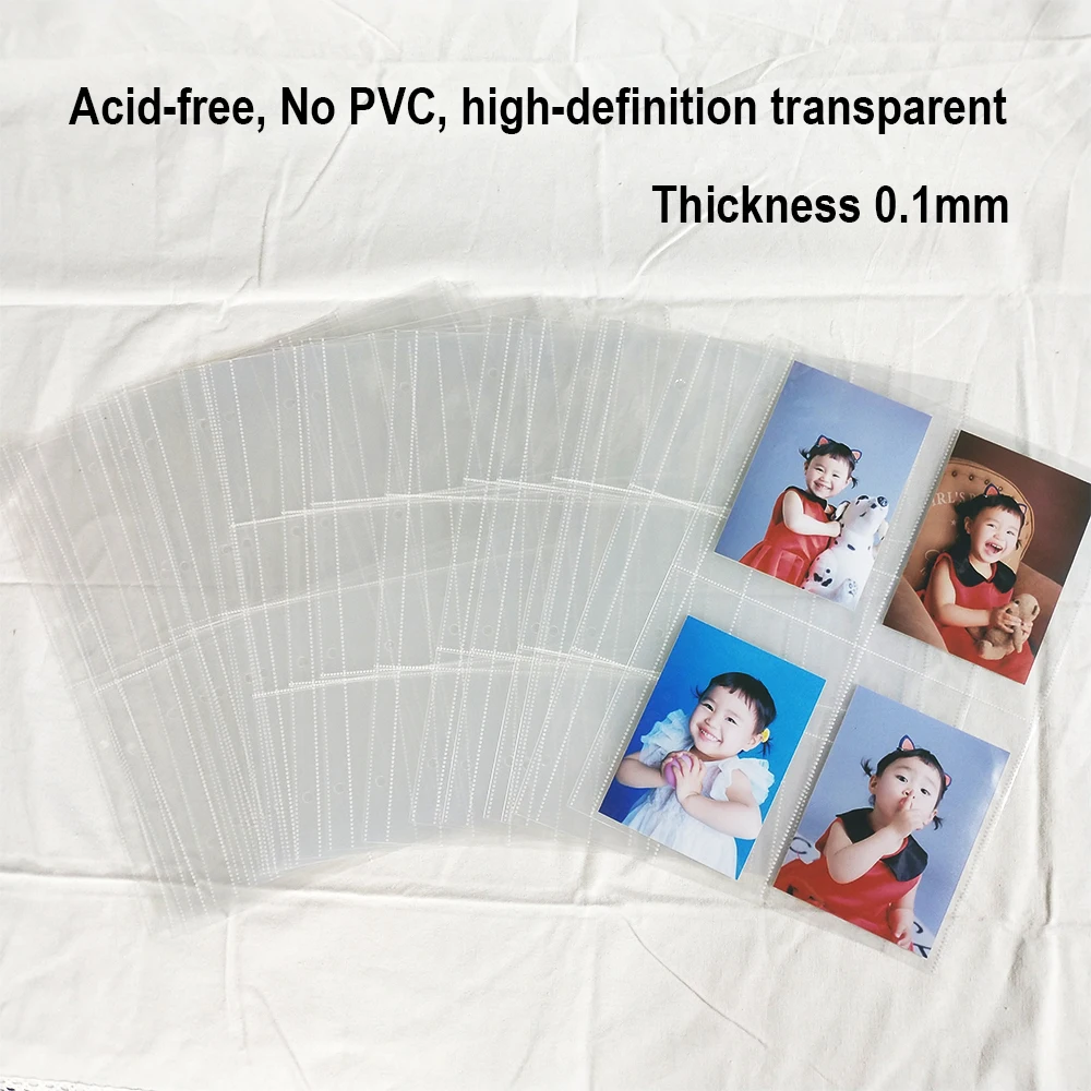 PLRBOK A4 Clear 10 Pcs Photo A - مراجعة Binder A4 Lever وسعره