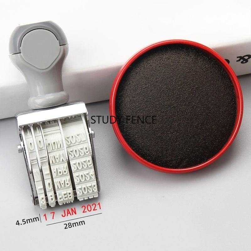Portable English Date Stamp fo - مراجعة Rubber Date Stamp وسعره