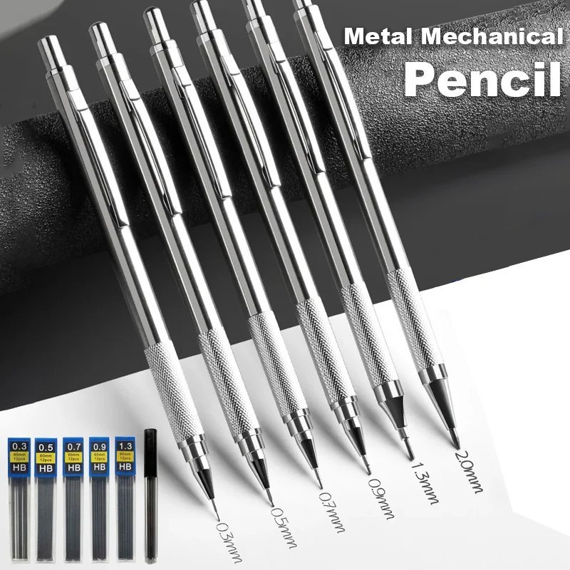0.3 0.5 0.7 0.9 1.3 2.0mm Meta - مراجعة Mechanical Pencil 0.3 وسعره