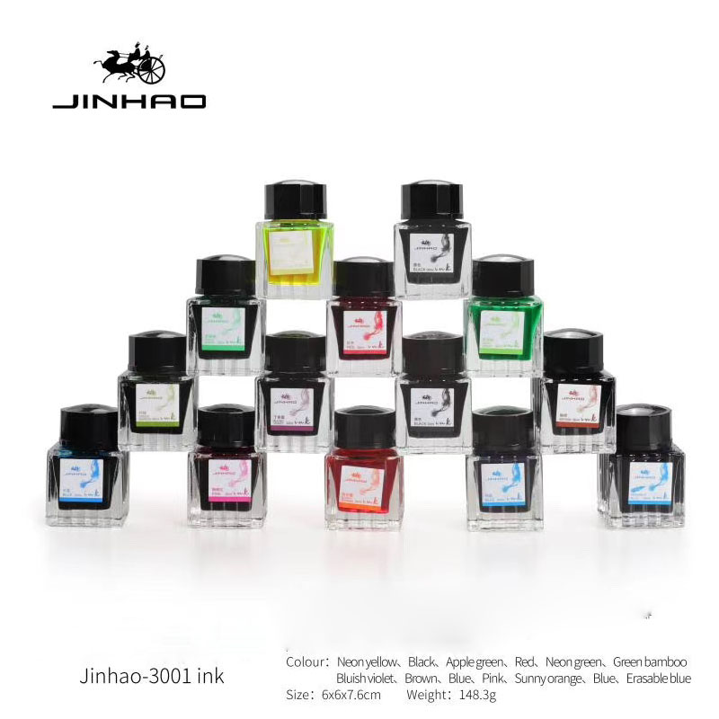 JINHAO 30ml Fountain Pen Ink N - مراجعة Fountain Pen Bottled Ink وسعره