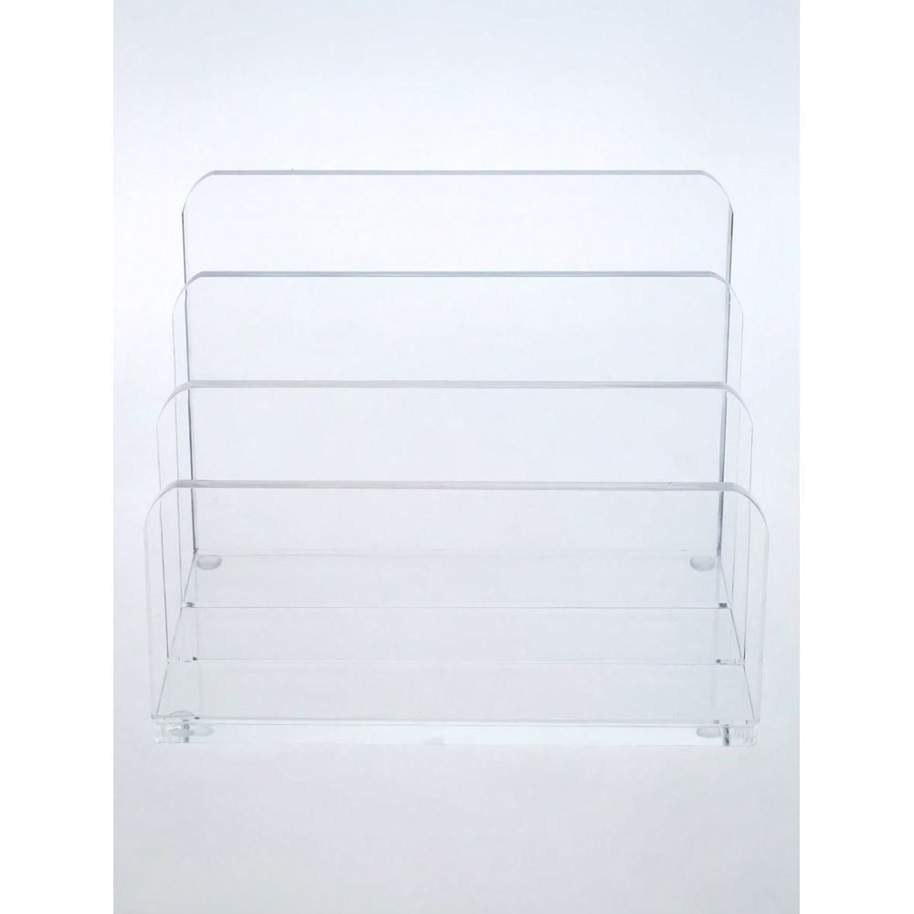 Acrylic File Folder, Desk File - مراجعة Magazine Holder Rack وسعره