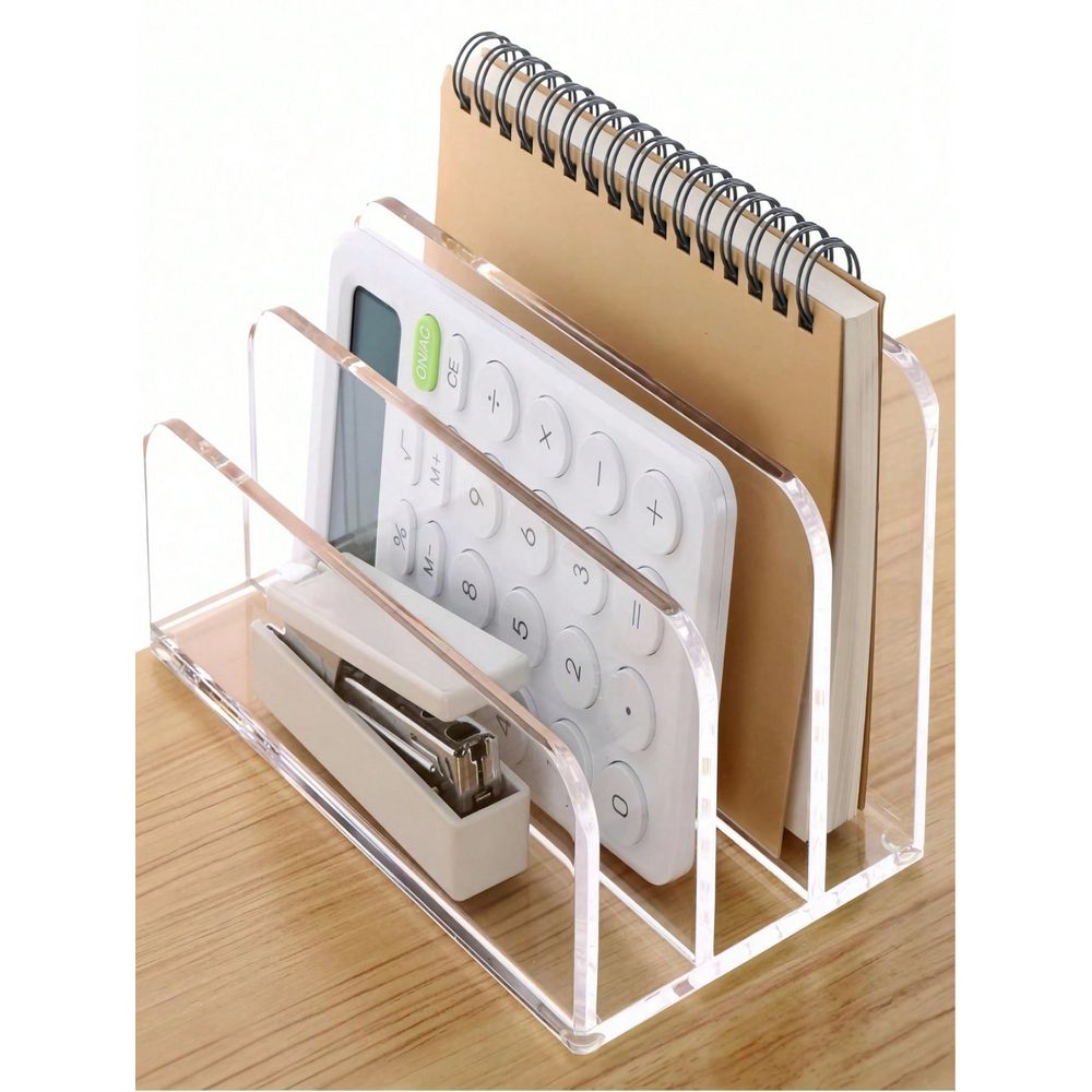 Acrylic File Folder, Desk File - مراجعة Magazine Holder Rack وسعره