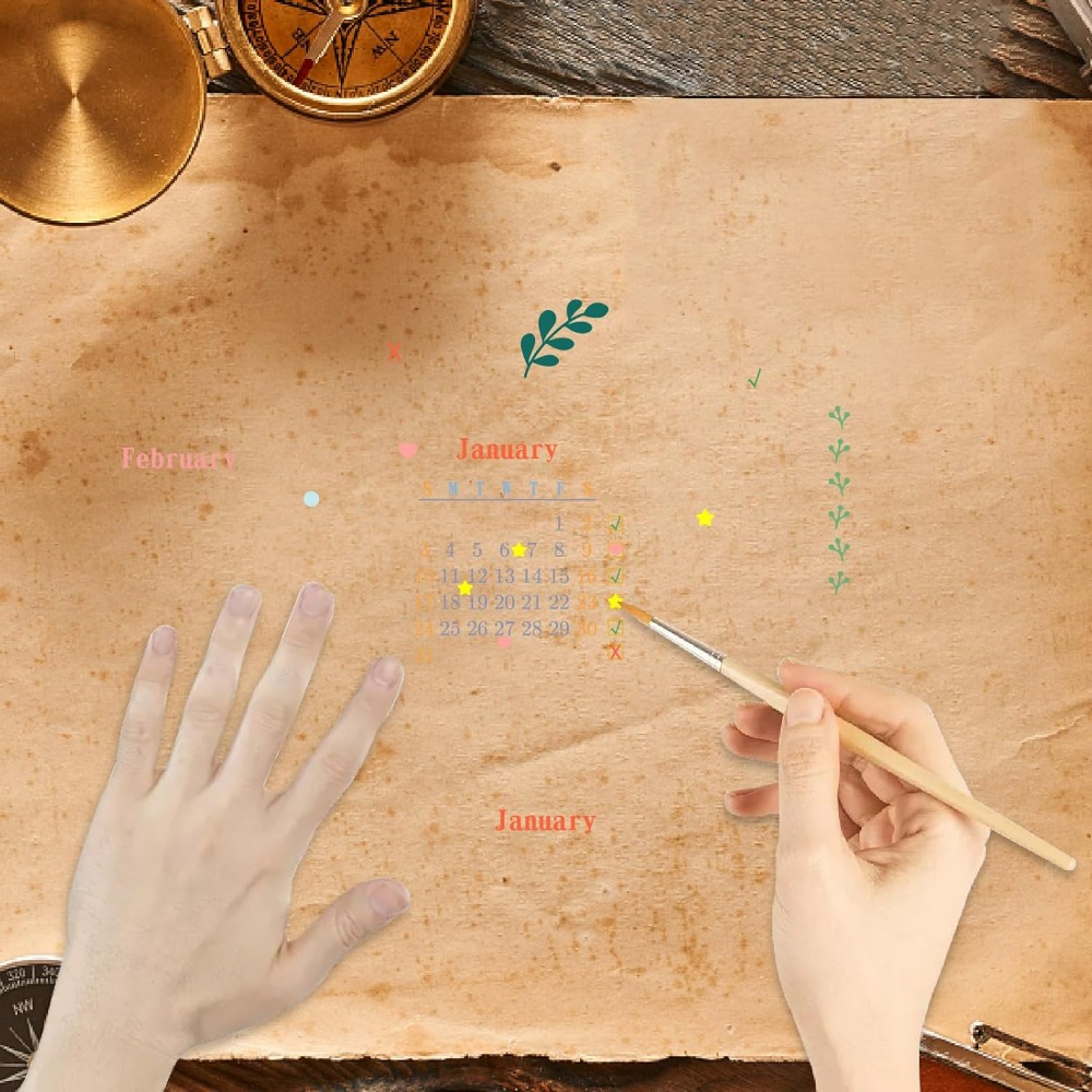 Calendar Clear Stamps Sheets R - مراجعة Rubber Date Stamp وسعره