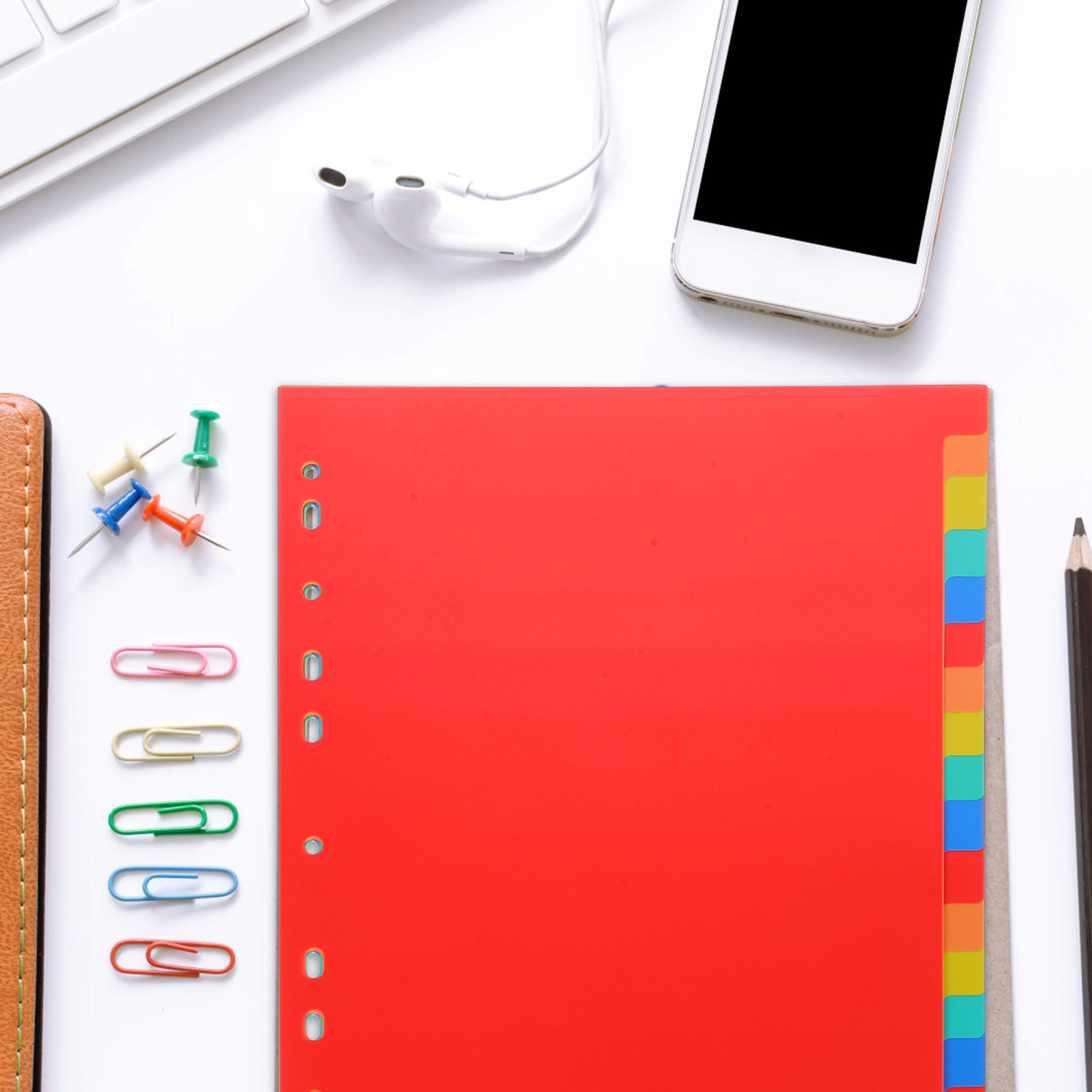1Set Index Binder Dividers A4  - مراجعة Tab Divider A4 وسعره