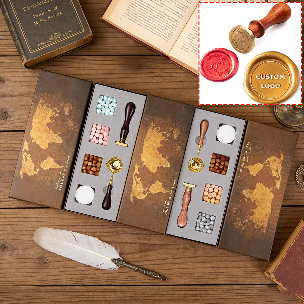 Personalized Wax Seal Stamp Se - مراجعة Wax Seal Stamp Set وسعره