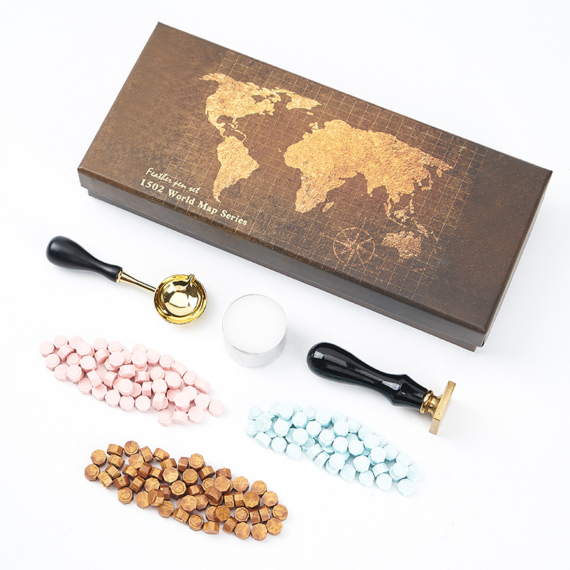 Personalized Wax Seal Stamp Se - مراجعة Wax Seal Stamp Set وسعره