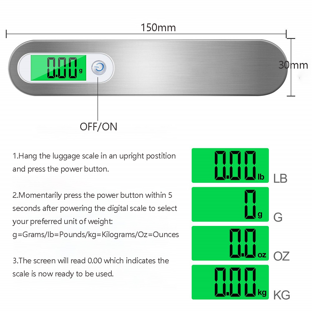 Portable Digital Hanging Scale - مراجعة Tape Dispenser Weighted وسعره