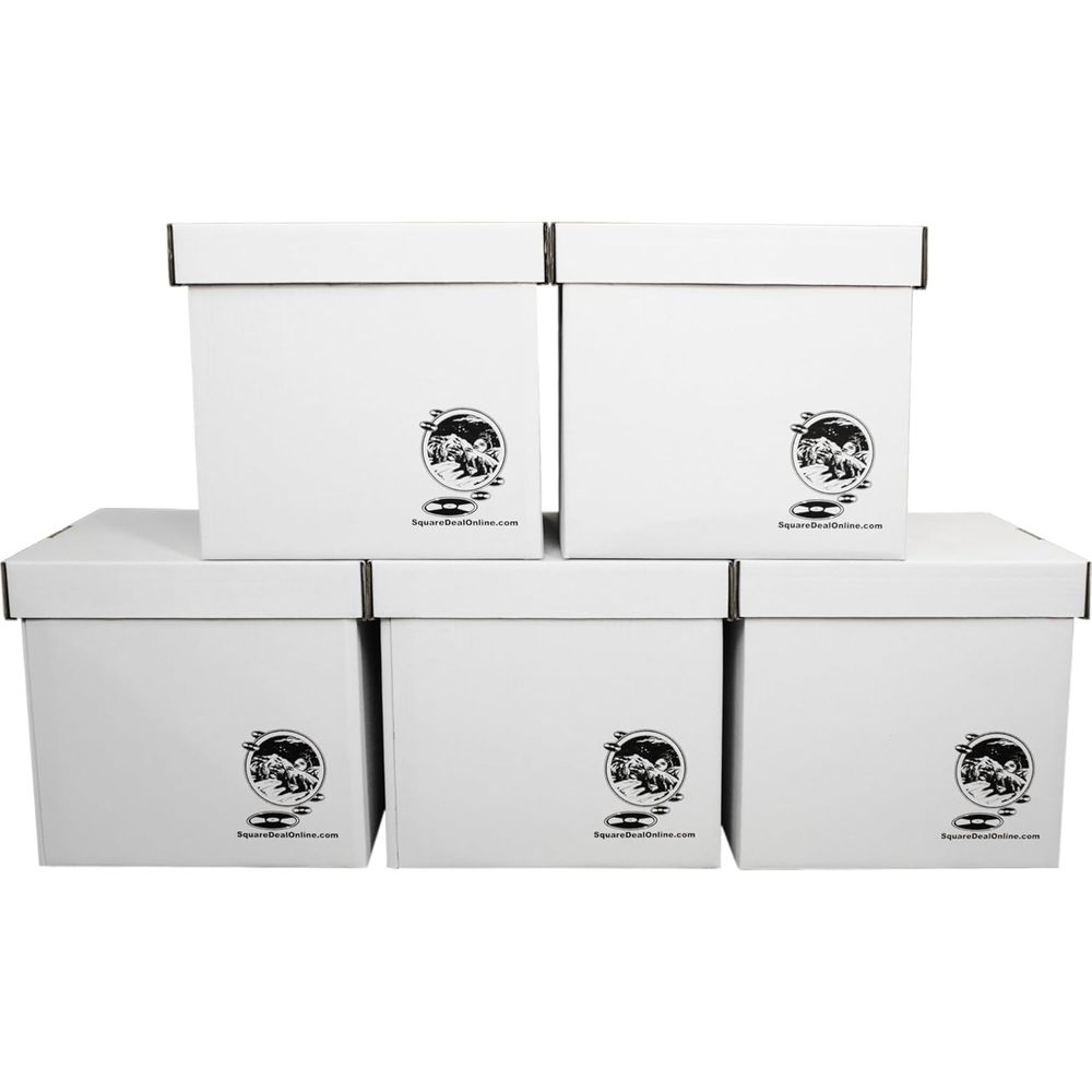 Set of 5 Heavy-Duty 12 Vinyl R - مراجعة Archive Box Set وسعره